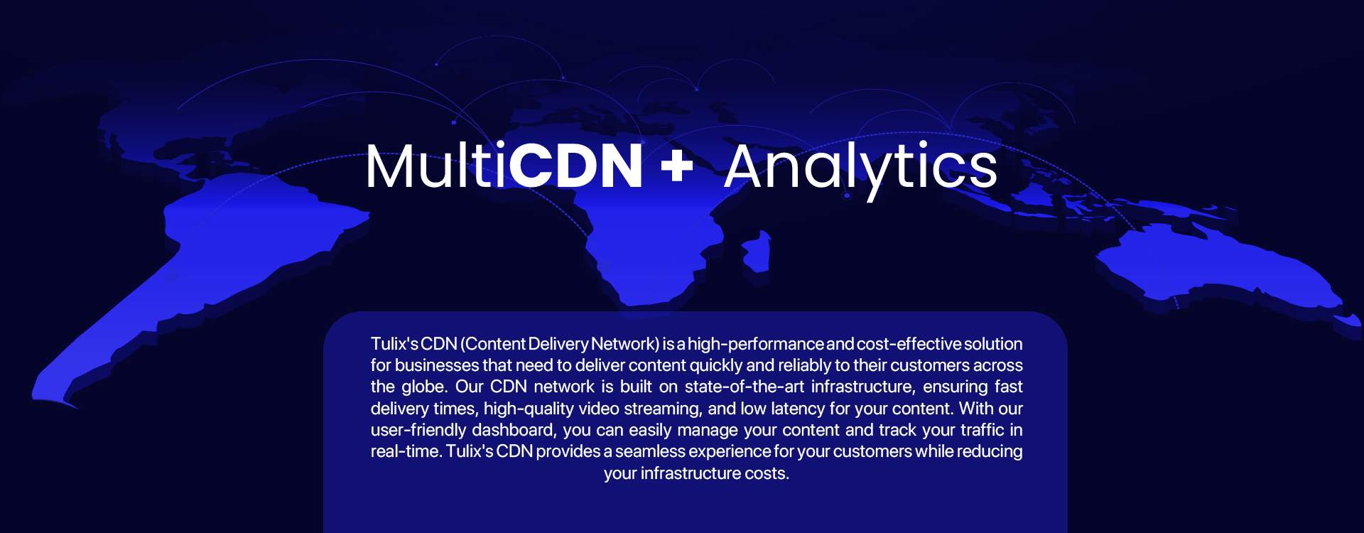 CDN + Analytics